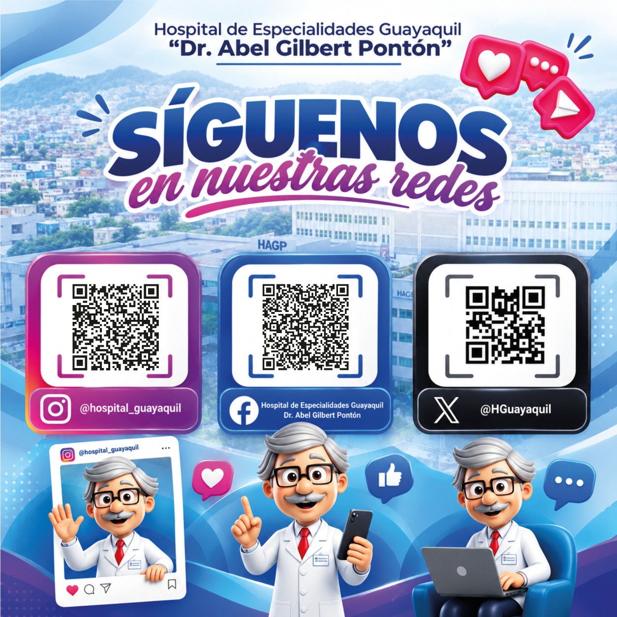 ¡Síguenos en nuestras redes sociales!