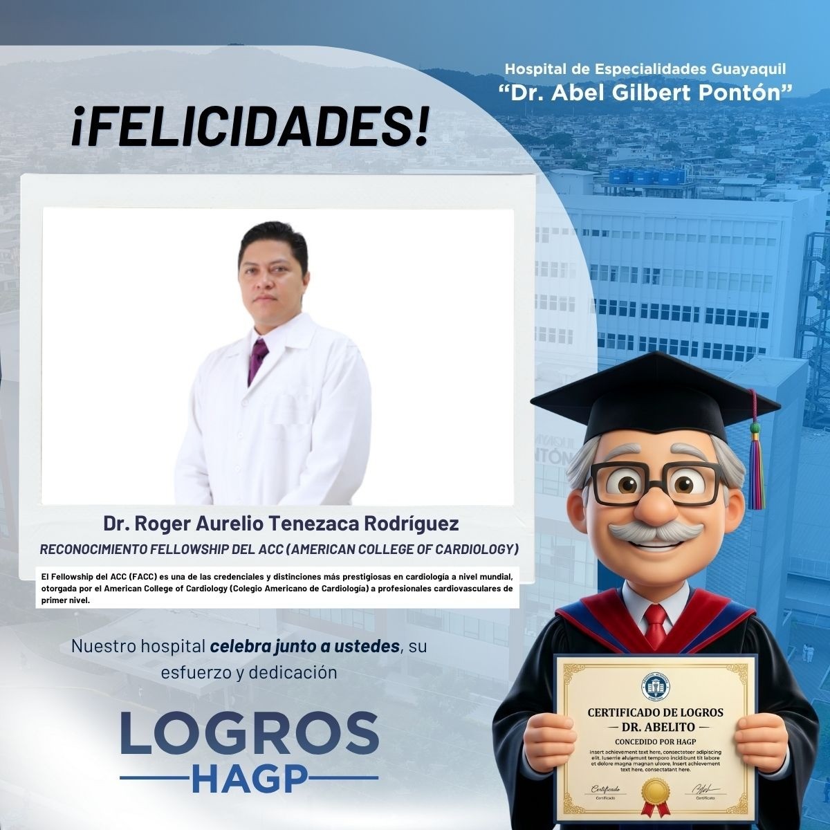 ¡Felicitaciones por este gran logro!